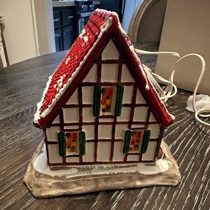 Christmas House Light up Vintage Seymour Mann
